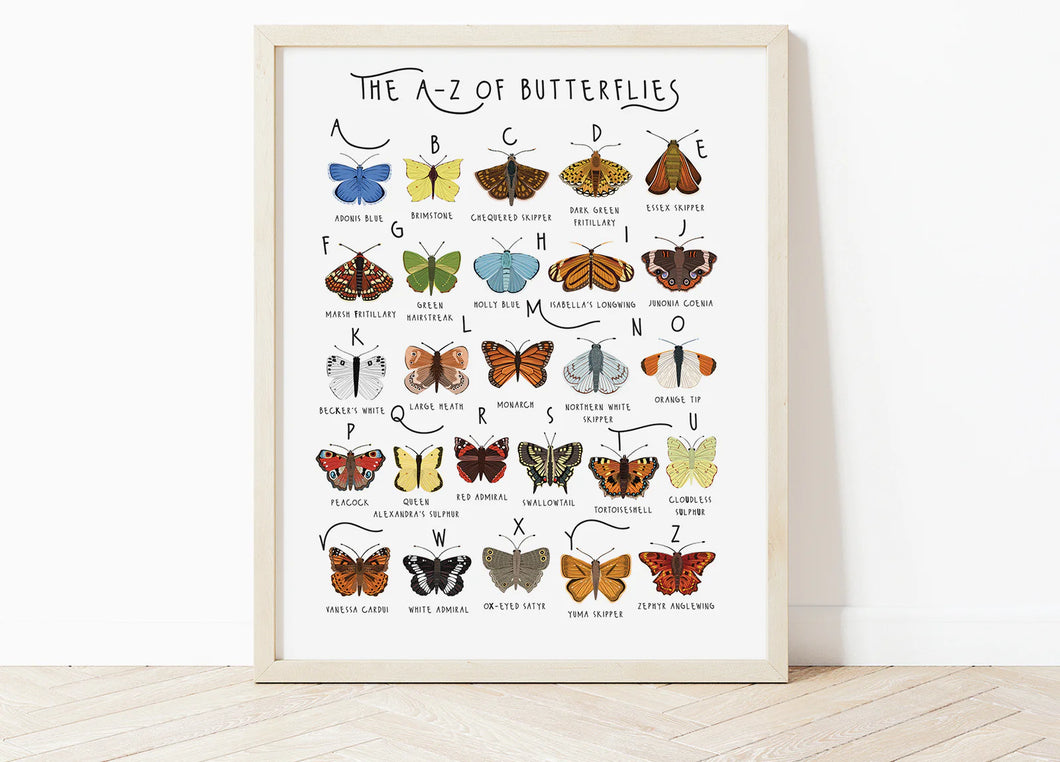 A-Z of Butterflies - A3