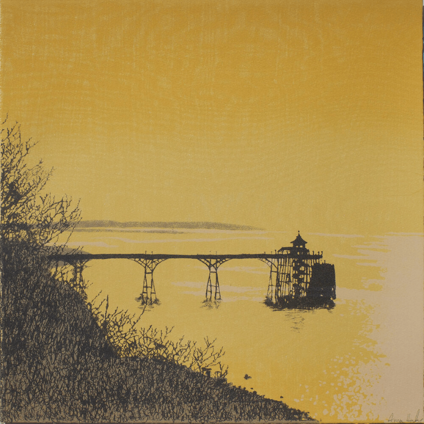 Clevedon Pier Screenprint