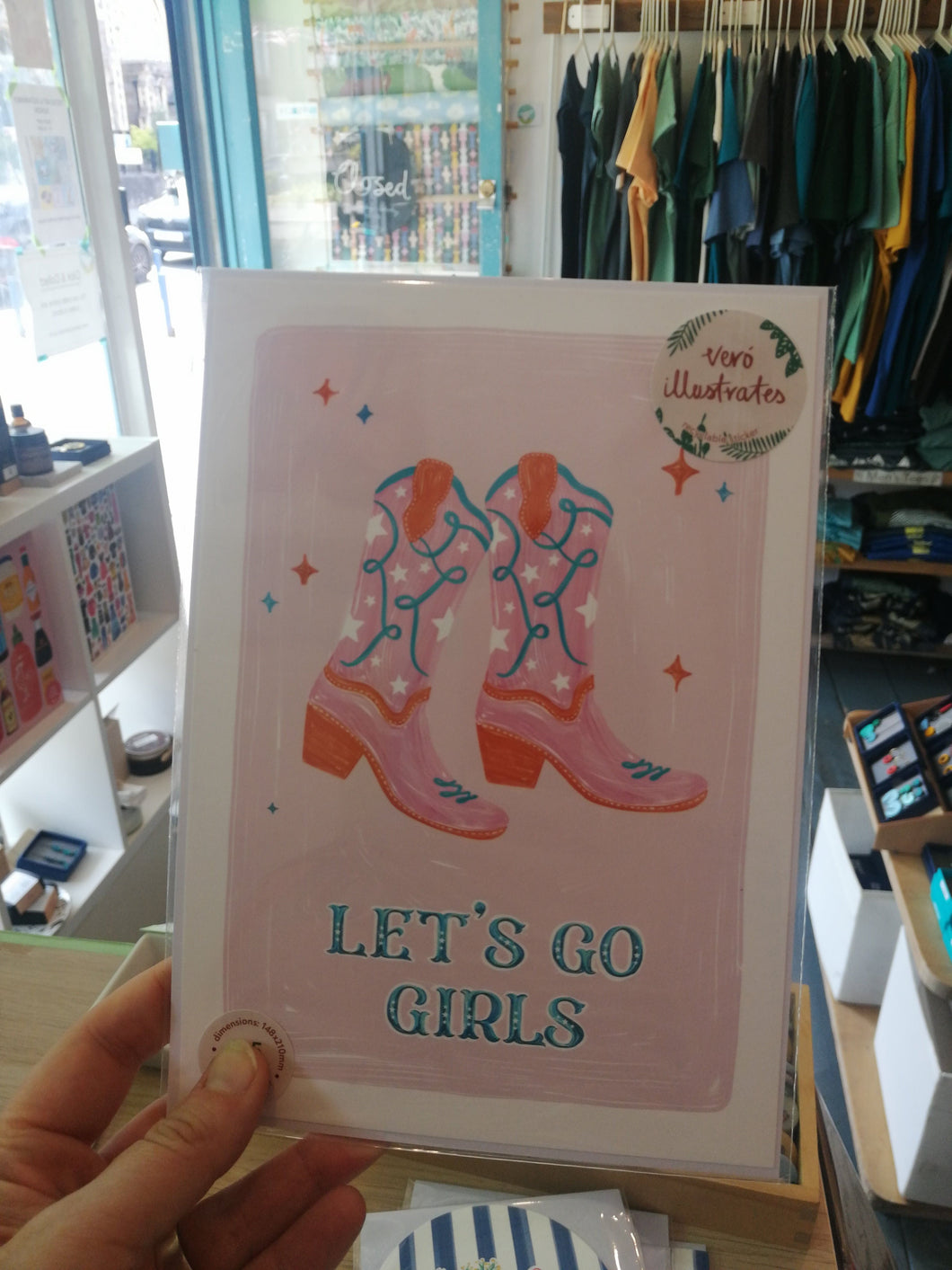 Lets go girls Digital Print