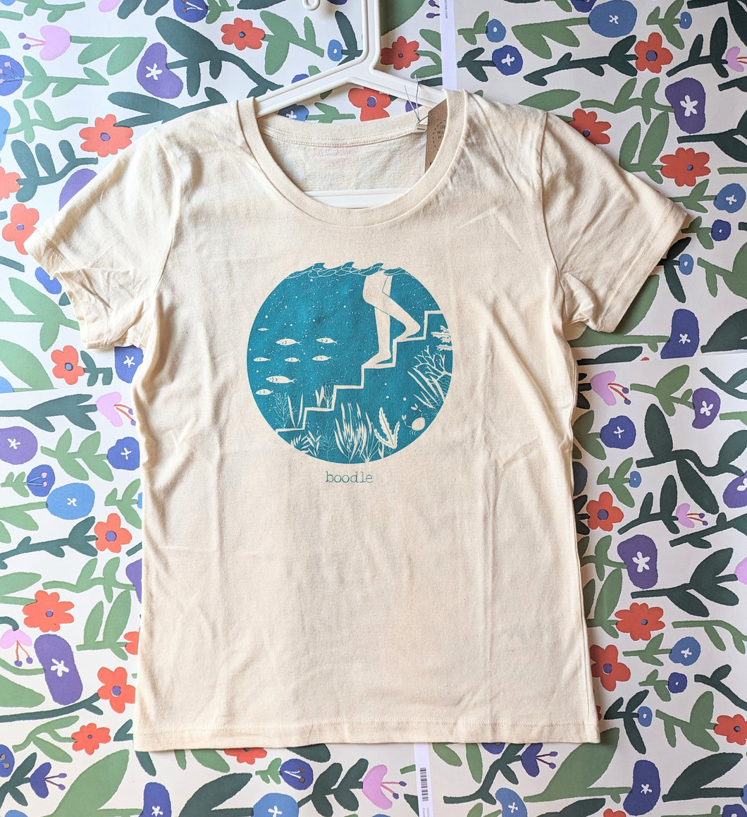 Womens Wild Swimming T-shirt