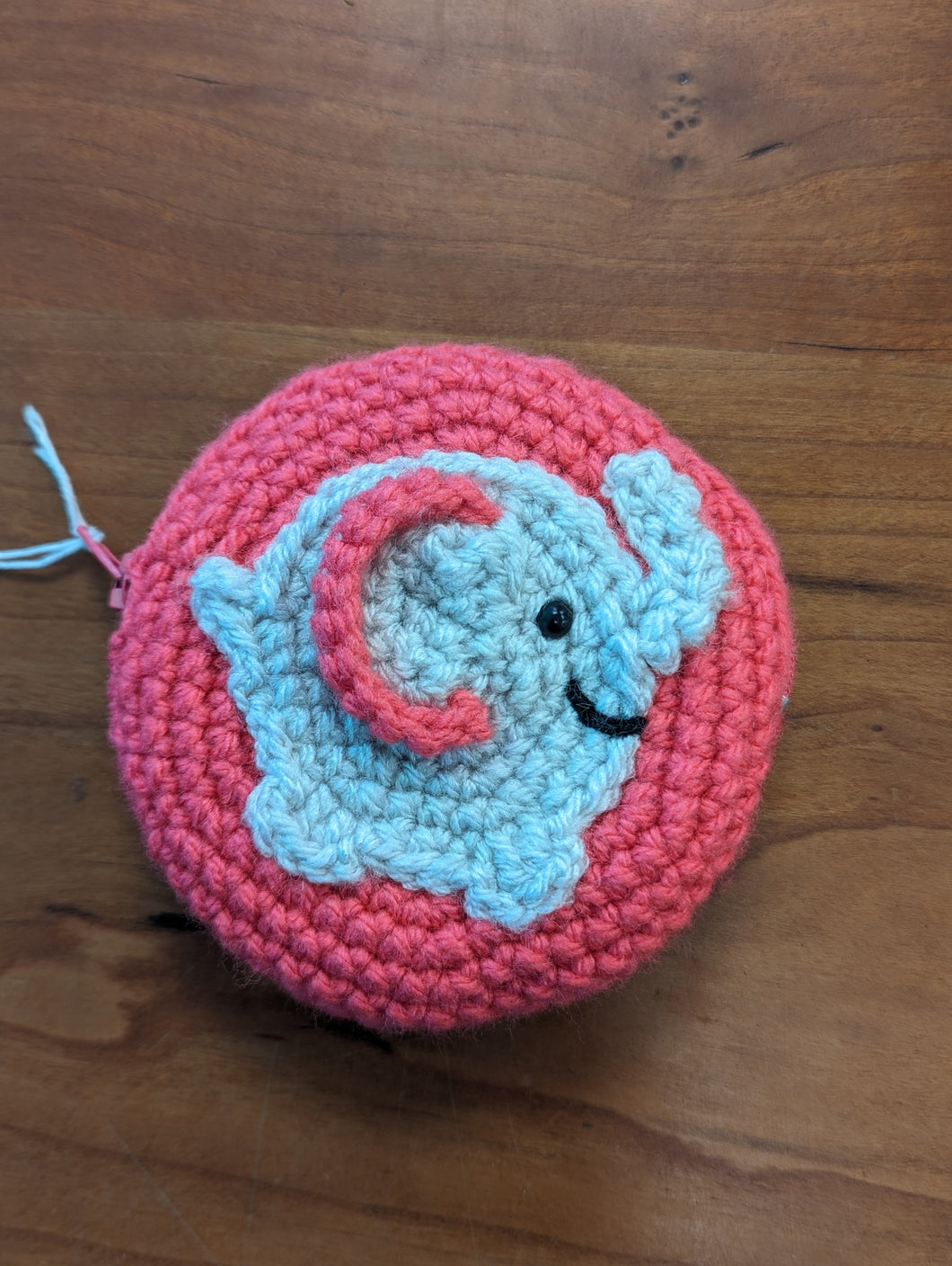 Elephant Crochet Purse