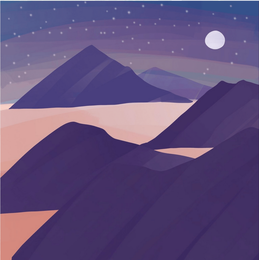 Dreamy Landscape Print