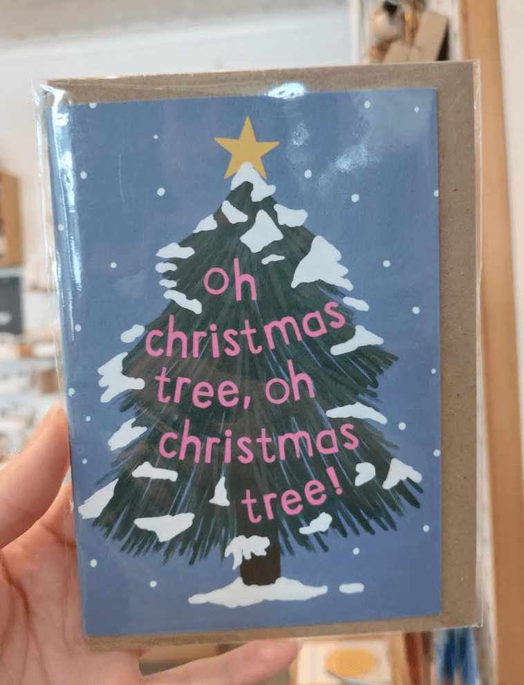 Oh Christmas Tree card