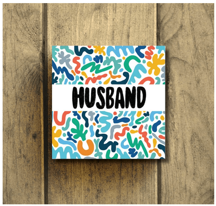 husband card