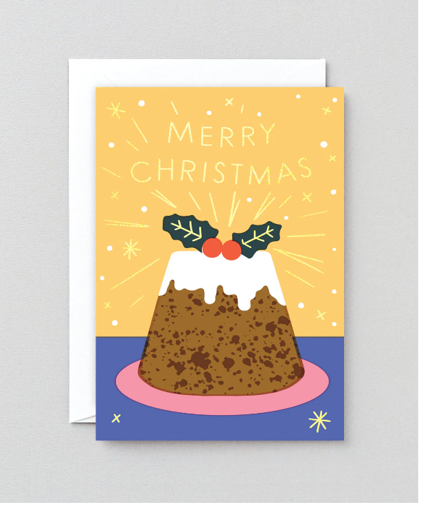 Christmas Pudding Card