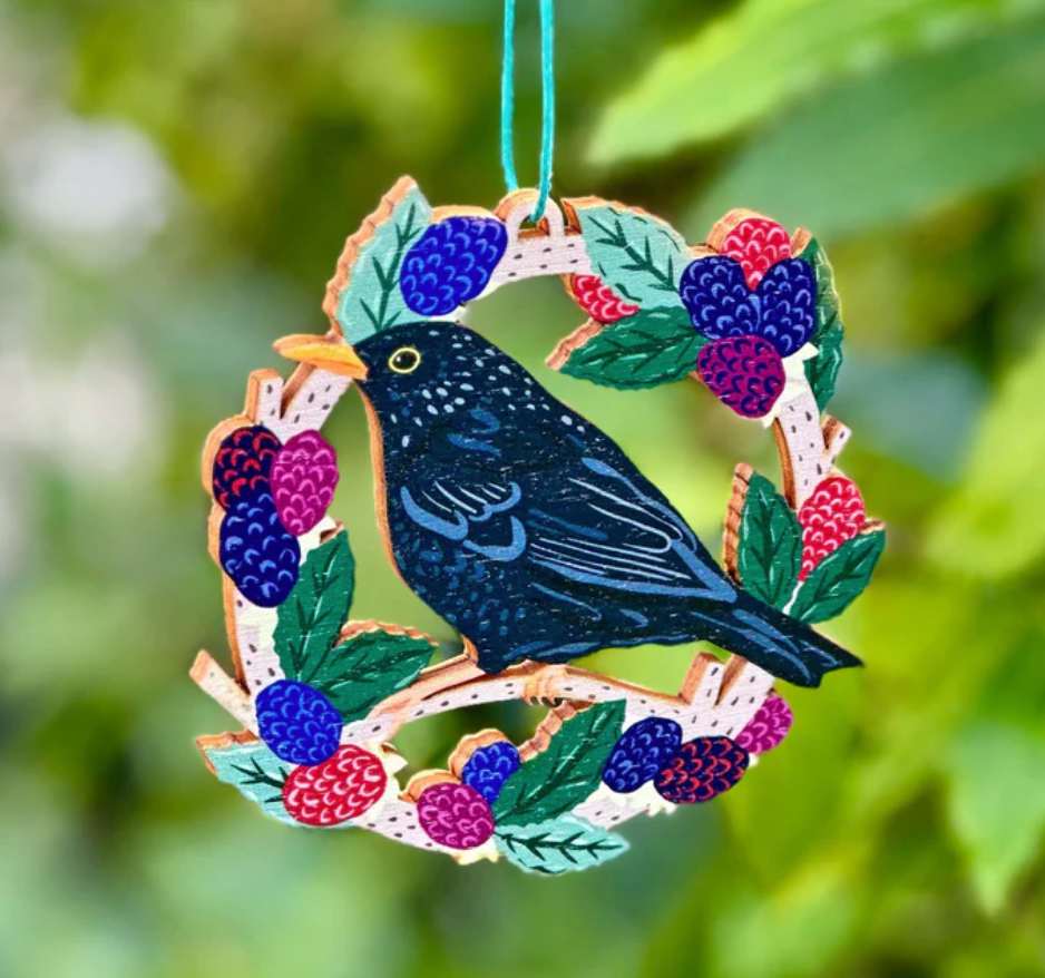 Blackbird Decoration