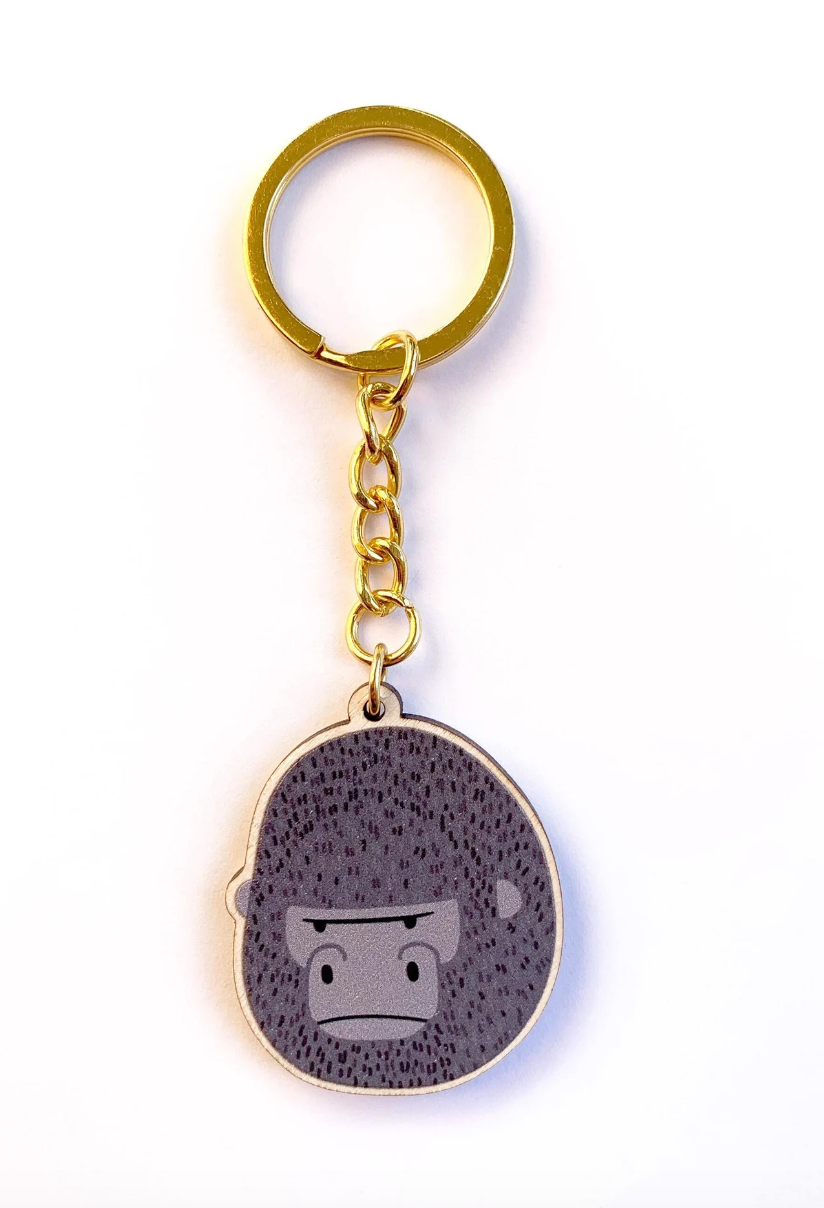 Gorilla Keyring