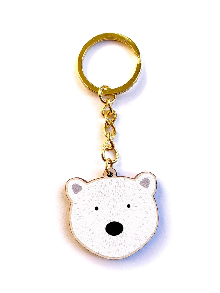 Polar Bear Keyring