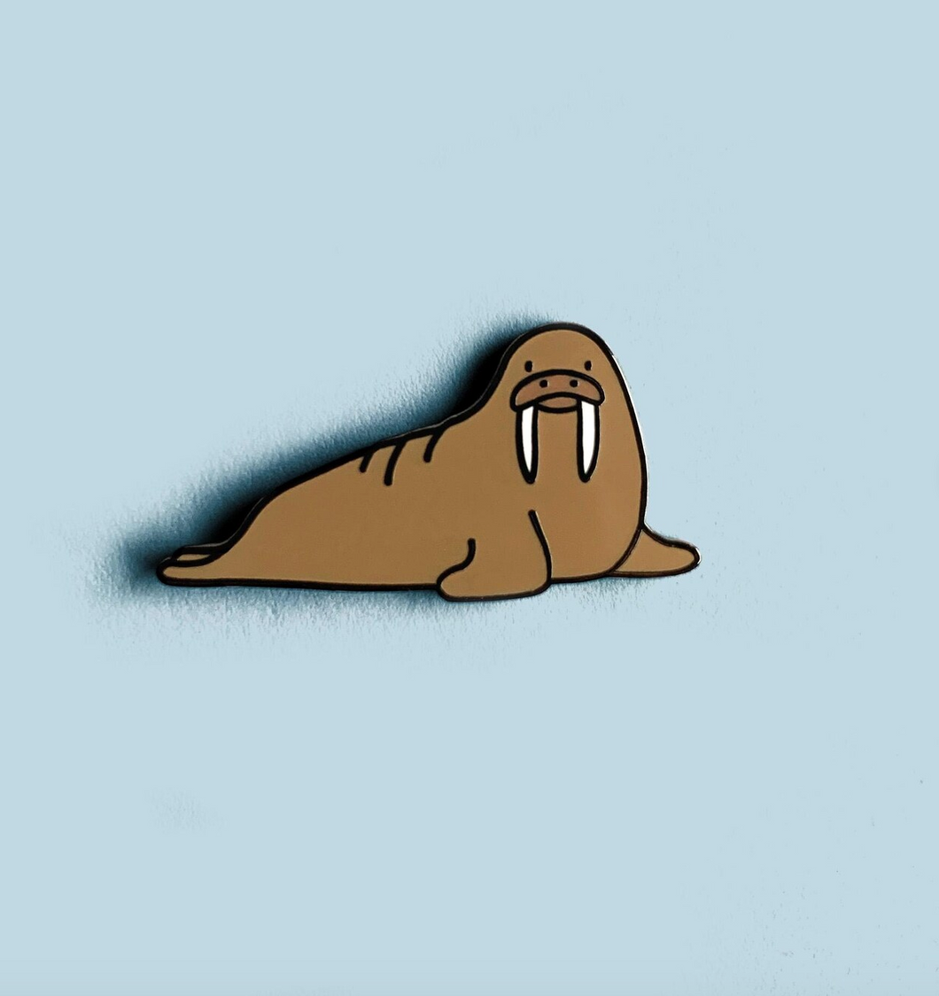 Walrus Enamel Pin