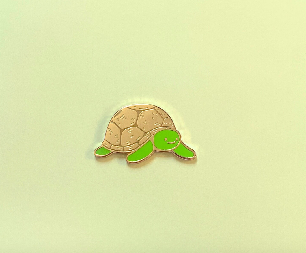 Tortoise Enamel Pin