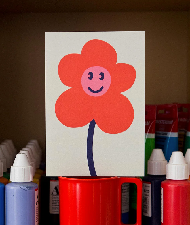 Happy Flower Card