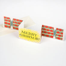 Load image into Gallery viewer, Christmas Cracker Splodge Card
