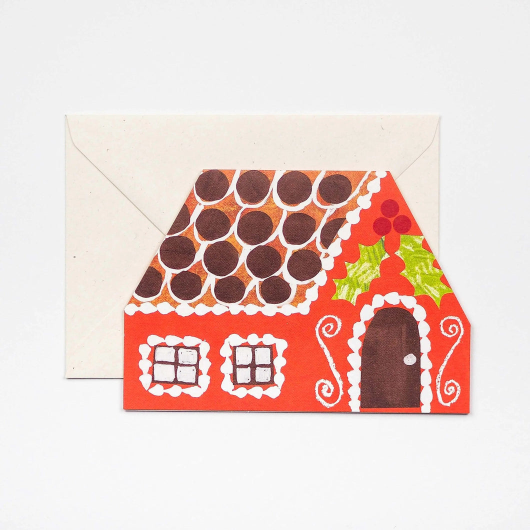 Gingerbread House Card