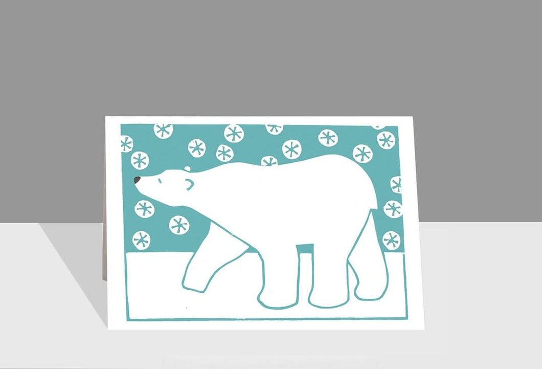 Polar Bear Card