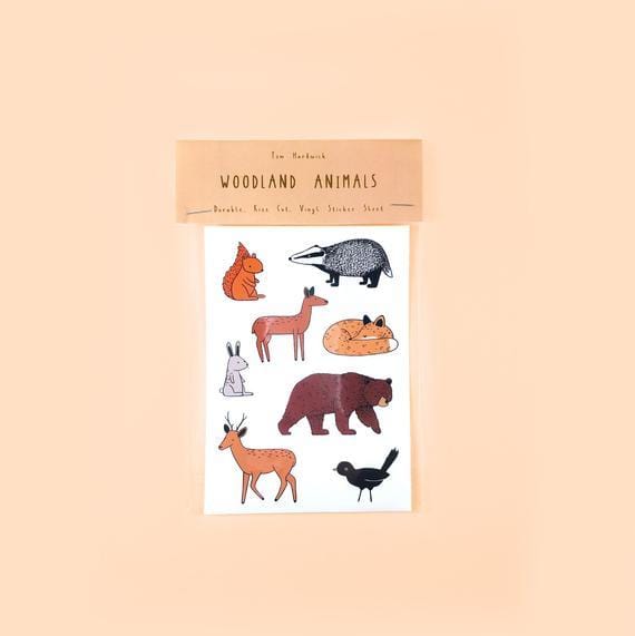 Woodland Animals Sticker Packs