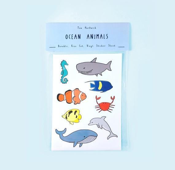 Ocean Animals Sticker Packs