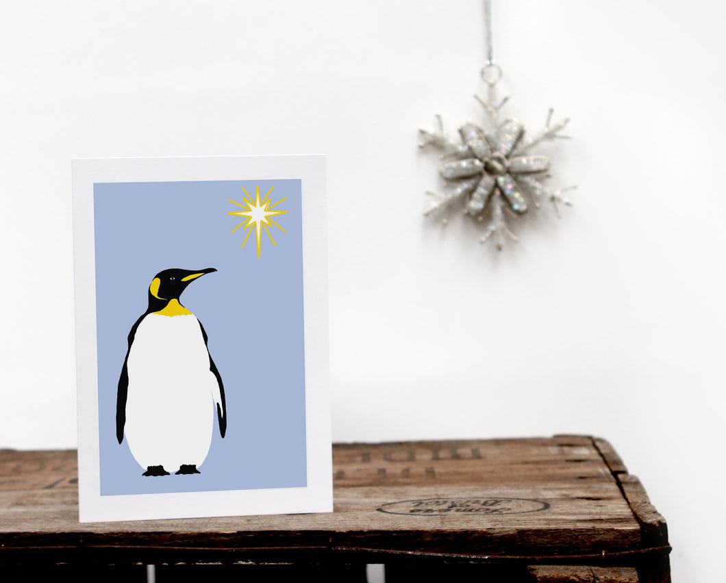 Christmas Penguin Card