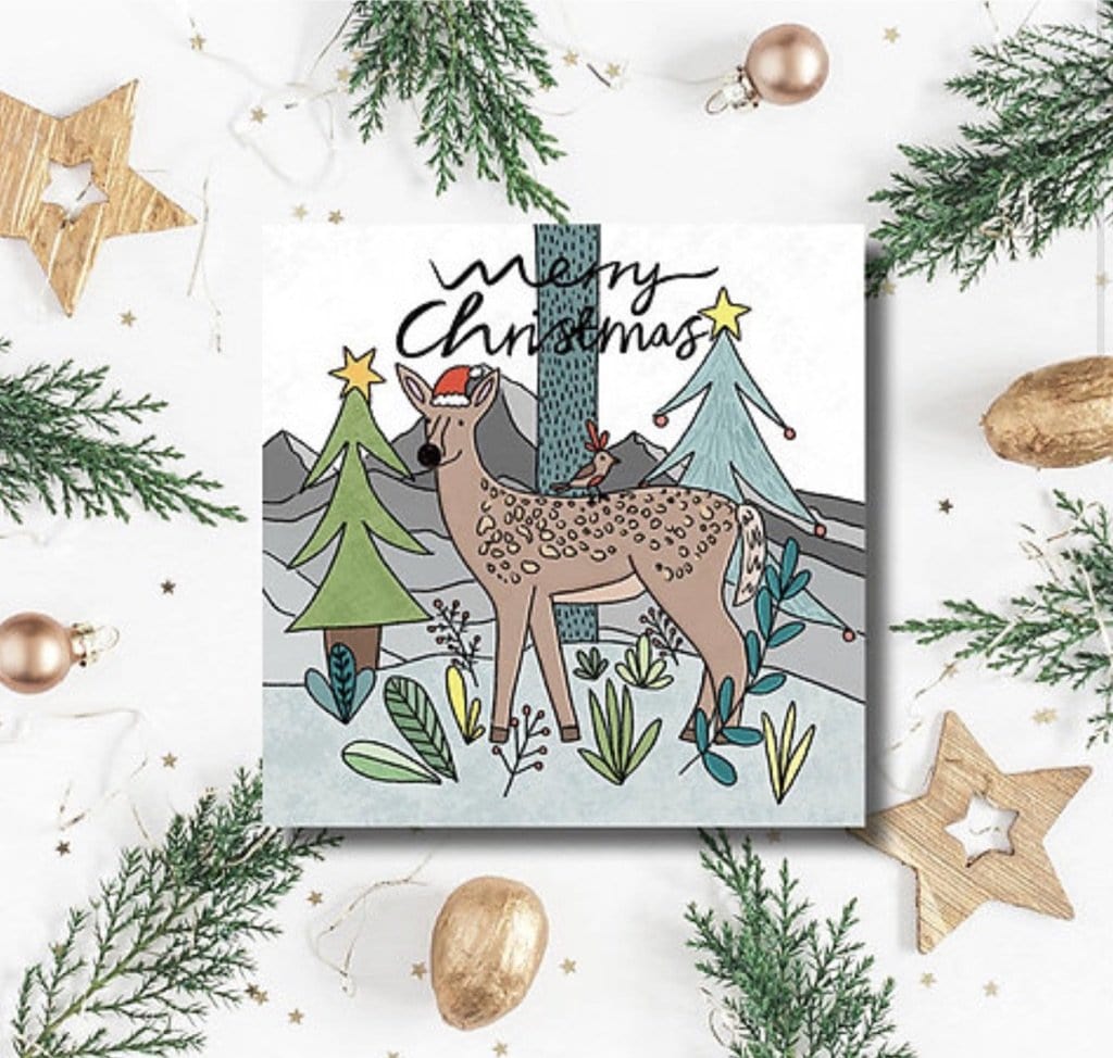 Christmas Deer Card