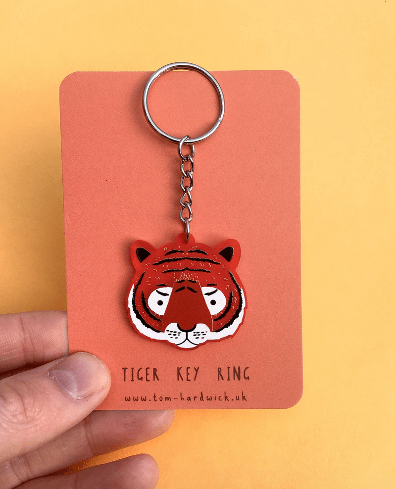 Tiger Keyring