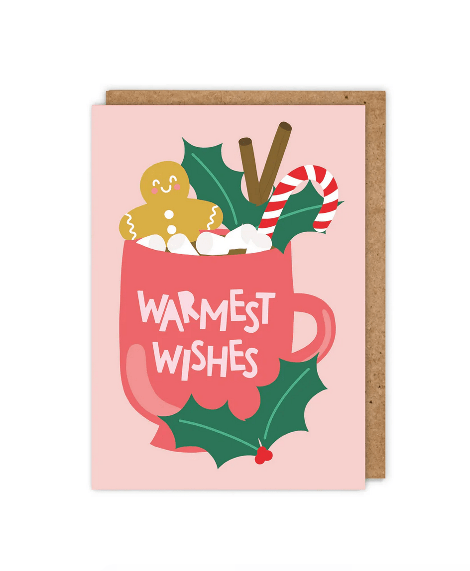 Warmest Wishes Christmas Card