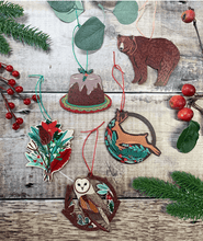 Load image into Gallery viewer, Wooden Christmas Bouquet Decoration
