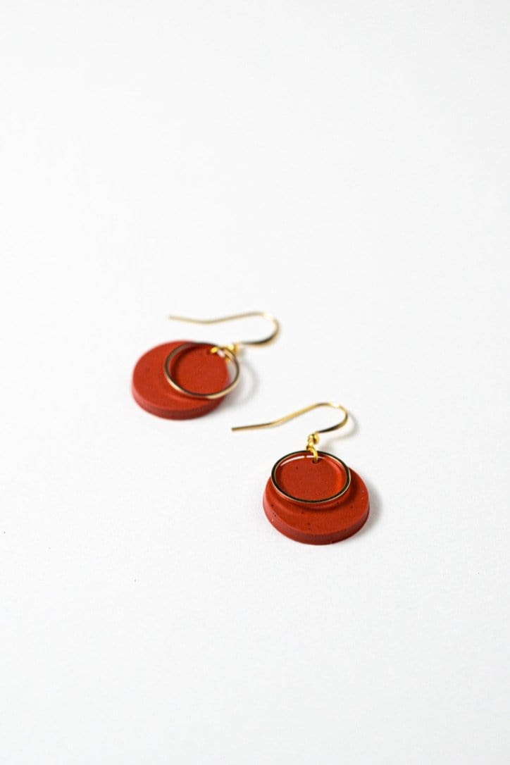 Lynn:  Terracotta earrings