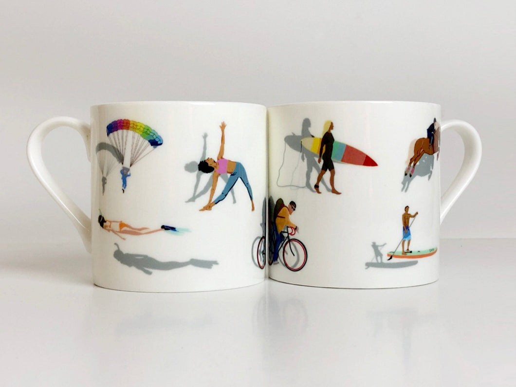 Hobbies Bone China Mug